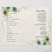 Peacock Feathers - Paars weddenschap (Achterkant)