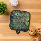 Peacock Feathers Pannenlap (Top down)