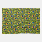  Peacock Feathers Patroon Theedoek (Horizontaal)