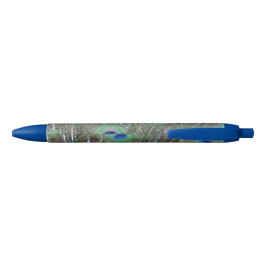 Peacock Feathers Pen (Achterkant)