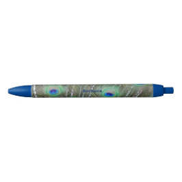 Peacock Feathers Pen
