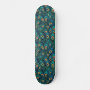 Peacock Feathers Persoonlijk Skateboard