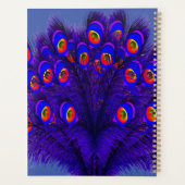 Peacock Feathers Planner (Achterkant)