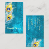 Peacock Feathers Professional Visitekaartje (Voorkant / Achterkant)