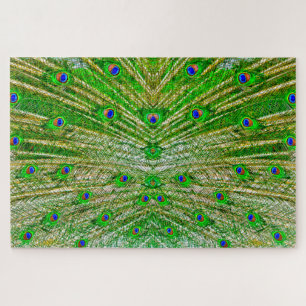 Peacock Feathers Puzzle Legpuzzel