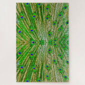 Peacock Feathers Puzzle Legpuzzel (Verticaal)