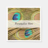 Peacock Feathers Servet (Voorkant)