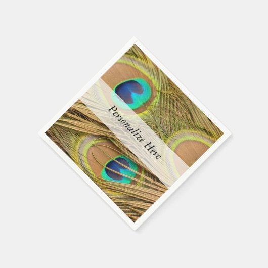 Peacock Feathers Servet (Hoek)