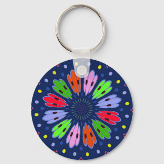 Peacock Feathers Sleutelhanger