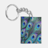 Peacock Feathers Sleutelhanger (Voorkant Links)