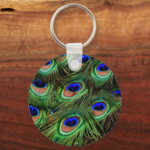Peacock Feathers Sleutelhanger (Voorkant)