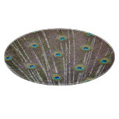 Peacock Feathers Snijplank (Hoek)