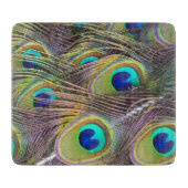 Peacock Feathers Snijplank (Voorkant)