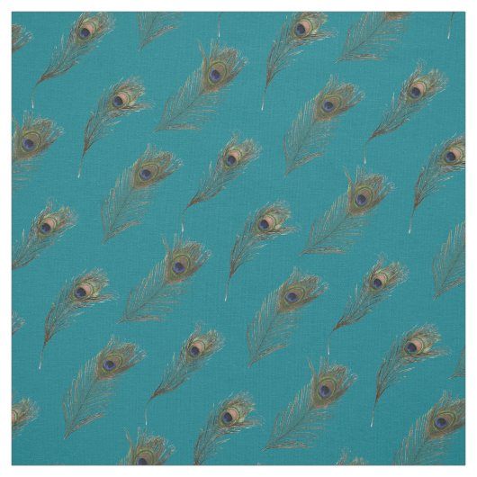 Peacock Feathers Stof (Swatch)