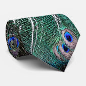 Peacock Feathers-stropdas Stropdas (Opgerold)