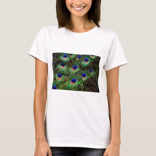 Peacock Feathers T-shirt (Voorkant)