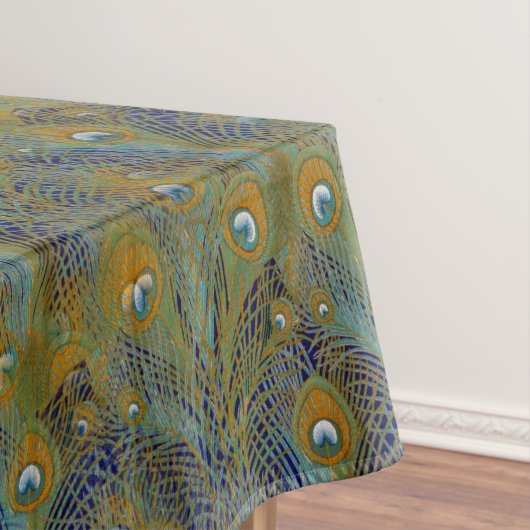 Peacock Feathers Tableware Tafelkleed (Voorbeeld)