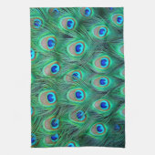 Peacock Feathers Theedoek (Verticaal)