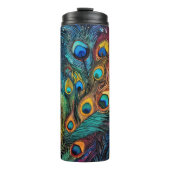 Peacock Feathers Thermosbeker (Voorkant)
