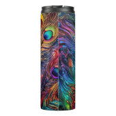 Peacock Feathers Thermosbeker (Achterkant)