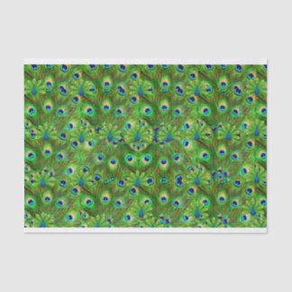 Peacock Feathers Tissue giftwrap Tissuepapier