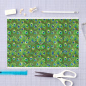 Peacock Feathers Tissue giftwrap Tissuepapier (Craft)