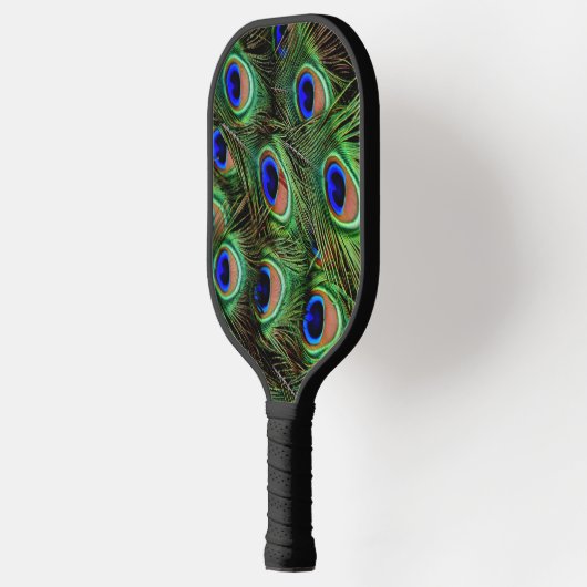  Peacock Feathers Uniek Fun Pickleball Paddle (Links)
