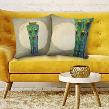 Peacock Feathers vaas meesterwerk uit 1900