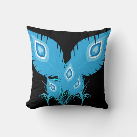 Peacock Feathers | Vogels in pacock | MODE Kussen (Voorkant)