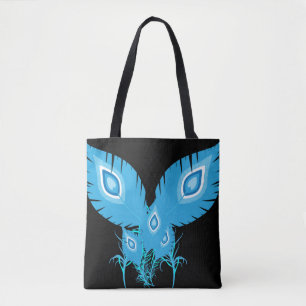Peacock Feathers   Vogels in pacock   MODE Tote Bag
