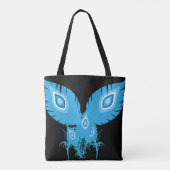 Peacock Feathers | Vogels in pacock | MODE Tote Bag (Achterkant)