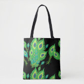Peacock Feathers | Vogels in pacock | MODE Tote Bag (Voorkant)