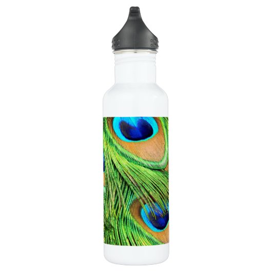 Peacock Feathers Waterfles (Rechts)