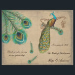 Peacock Feathers Wedding Programme Burnt Edges<br><div class="desc">zie meer producten van pauw-vogels meer vogelproducten Peacock Wedding Invitations Paisley Peacock Colors of Fuchsia en Limoen Paisley Wedding Invitation - Paisley Peacock Colors Wedding Invitations, RSVP, Save the Date and Direction of Reception Cards. RSVP & Place Cards RSVP & Place Cards Bird Weddings and Special Occasions Birds Wedding Invitations...</div>