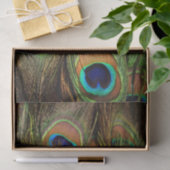Peacock Feathers Weefpapier Tissuepapier (Geschenk)