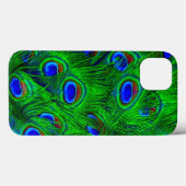 Peacock Feathers Wildlife Birdlover Gift Case-Mate iPhone Case (Achterkant (horizontaal))