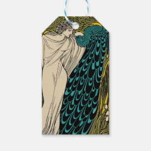 Peacock Fine Art Bird Nouveau Cadeaulabel