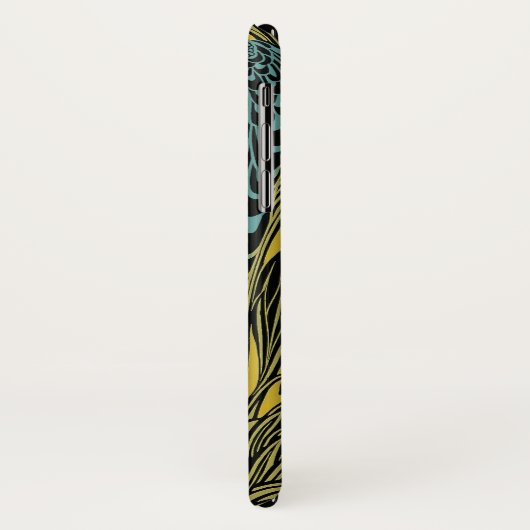 Peacock Fine Art Bird Nouveau Case-Mate iPhone Case (Achterkant/links)