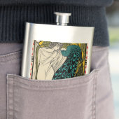 Peacock Fine Art Bird Nouveau Flacon (Voorbeeld)