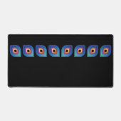 Peacock Flame (Linear) Bureaumat (Voorkant)