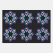 Peacock Flame (Pattern) Inpakpapier Vel (Voorkant 2)