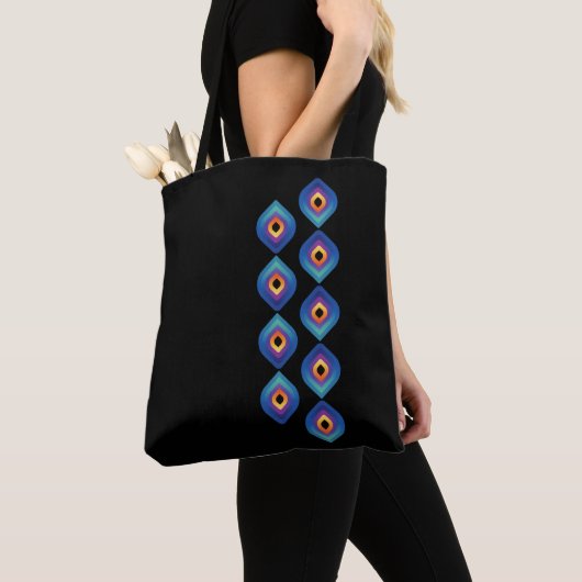 Peacock Flame (Vertical) Tote Bag (Dichtbij)