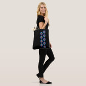 Peacock Flame (Vertical) Tote Bag (Op model)