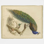 Peacock Fleece deken (Voorkant (Horizontaal))