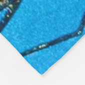 Peacock Fleece Deken (Hoek)
