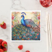 Peacock Floral Elegant  papier servetten (Insitu)