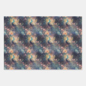 Peacock Floral Inpakpapier Vel (Voorkant 3)