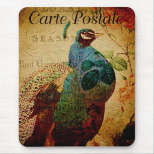 Peacock Floral Muismat
