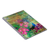 Peacock Flowers and Music Notitieboek (Rechterzijde)