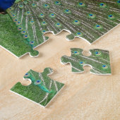 Peacock Foto 8 "x 10" Fotopuzzel met geschenkdoos Legpuzzel (Zijkant)